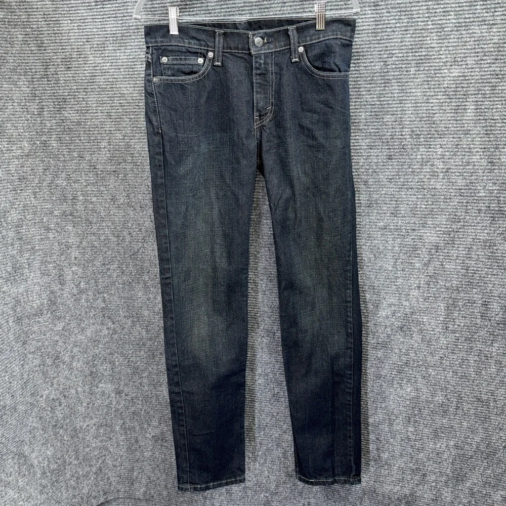 Levi's 511 Jeans Men's 30x32 Dark Wash Blue Slim Fit Denim Stretch Pants